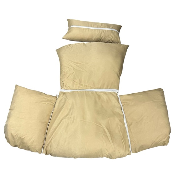 Urban Cocoon Tan Cushion Set for Hanging Egg Chair - Picture 8 of 8
